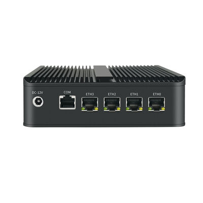 Intel ® J6412 cpu 4*2.5G LAN 6 USB Firewall appliance pFsense soft router fanless mini industry pc