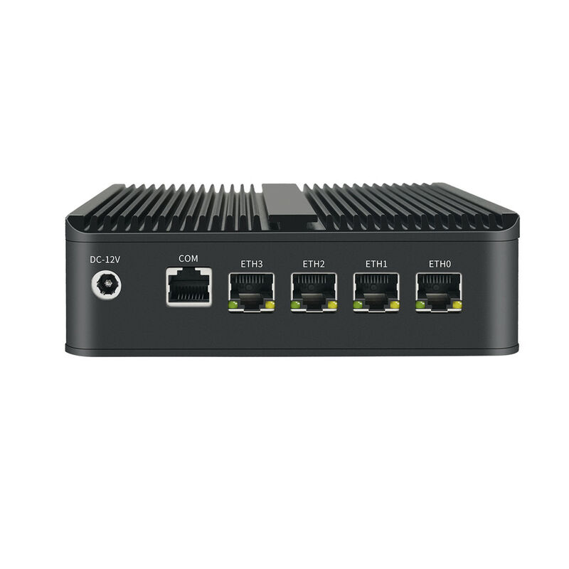 Intel ® J6412 cpu 4*2.5G LAN 6 USB Firewall appliance pFsense soft router fanless mini industry pc